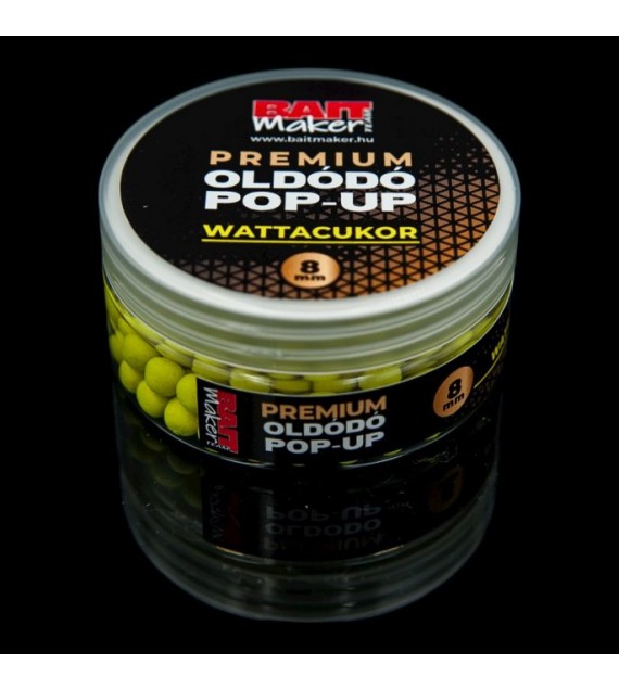 BAIT MAKER Premium Oldódó Pop Up 8 mm Wattacukor 20 g