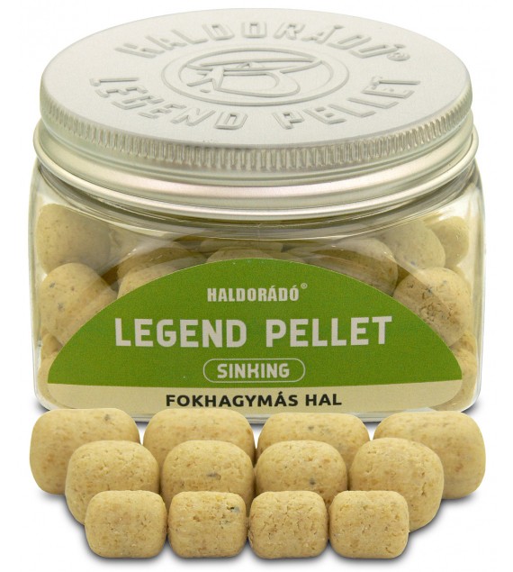 Haldorádó LEGEND PELLET Sinking 8, 12, 16 mm - Fokhagymás Hal