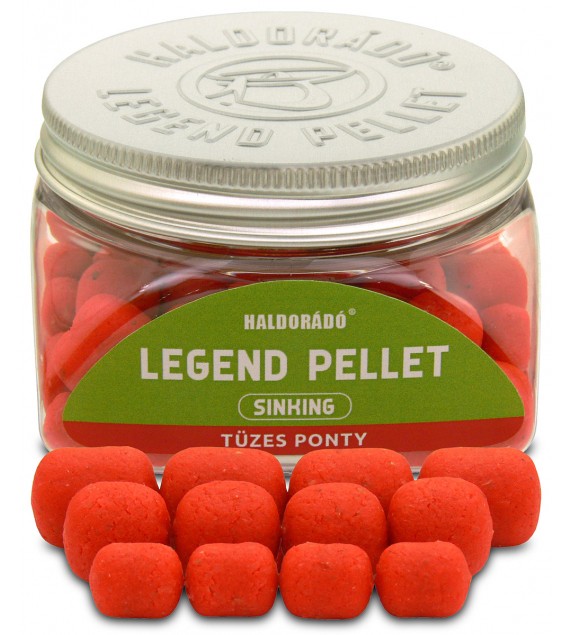 Haldorádó LEGEND PELLET Sinking 8, 12, 16 mm - Tüzes Ponty