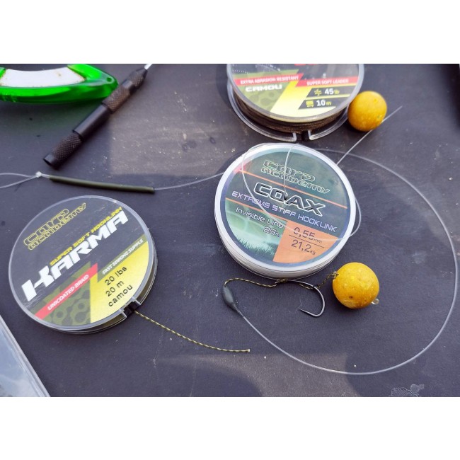 Karma Hooklink 20m 15lb Brown - Image 3