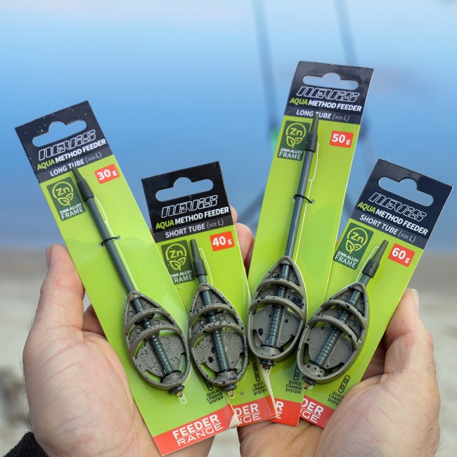 NEVIS AQUA Method Feeder kosár 60g - Image 4